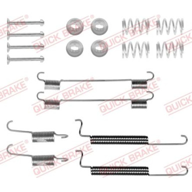 391-0795 Montagesatz f.Bremsbacken | DAEWOO,CHEVROLET Matiz 98 | 105-0795