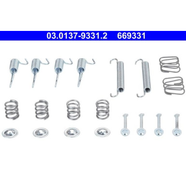 ZUBEHÖRSATZ, FESTSTELLBREMSBACKEN | 03.0137-9331.2