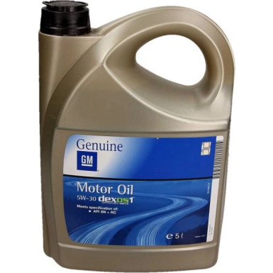 95599877 Original GM Genuine Opel 5W-30 Dexos1 Gen2/Gen3 Motoröl 5 Liter