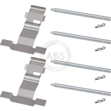 A.B.S. Zubehörsatz, Scheibenbremsbelag 1943Q A.B.S. Zubehörsatz, Scheibenbremsbelag 1943Q