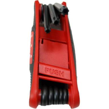 122043 Innensechskantschlüssel Futuro Pocket Torx-R Tr9-Tr40, 7-Teilig 122043 Innensechskantschlüssel Futuro Pocket Torx-R Tr9-Tr40, 7-Teilig