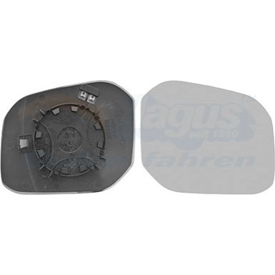 Spiegelglas, Außenspiegel VW Caddy n. f. Kastenwagen OE 2K5 857 522 C HAGUS 5854838