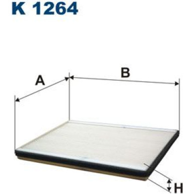 FILTRON Filter, Innenraumluft | K 1264