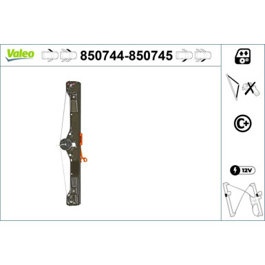 VALEO Fensterheber | 850744