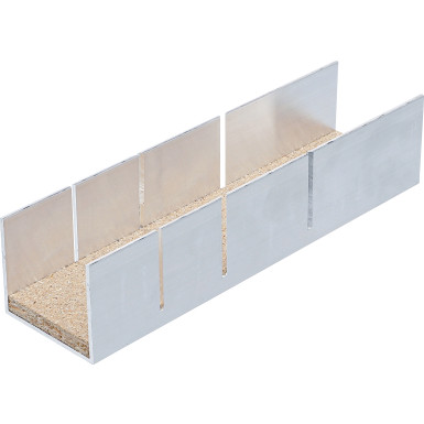 BGS Aluminium-Gehrungslade | 245 x 65 x 55 mm | 50860
