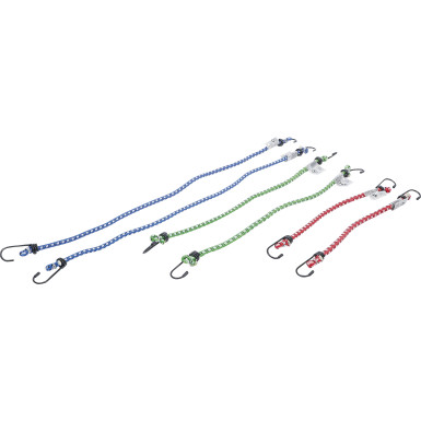 BGS Gepäckspanner-Satz 300 / 450 / 600 mm 6-tlg BGS Do it yourself 85516