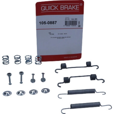391-0887 Montagesatz f.Bremsbacken | KIA Sportage | 105-0887