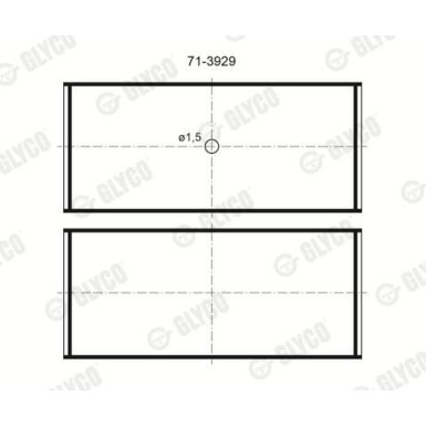 Pleuellager | 71-3929/4 STD Pleuellager | 71-3929/4 STD