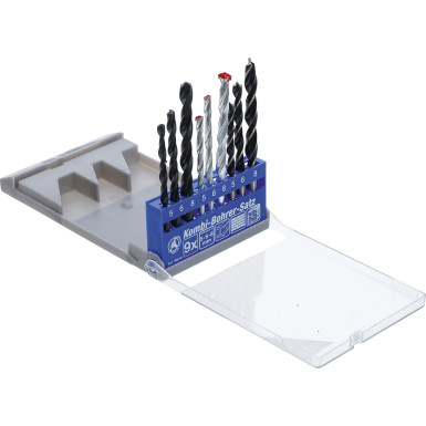 BGS Kombi-Bohrer-Satz 5 - 8 mm 9-tlg BGS Do it yourself 50819