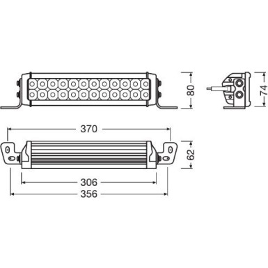 LEDDL117-CB Fernscheinwerfer LEDriving® LIGHTBAR VX250-CB LEDDL117-CB Fernscheinwerfer LEDriving® LIGHTBAR VX250-CB