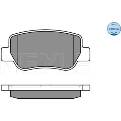 Bremsbelagsatz Toyota T. Avensis 09- Mit Sensor | 025 248 8516/W