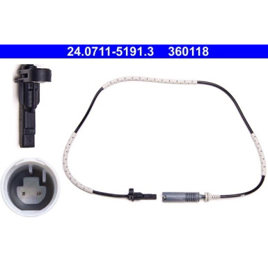ATE ABS Sensor | 24.0711-5191.3