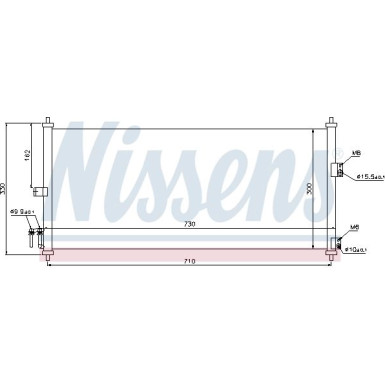 Kondensator PKW | NISSAN Primera 02 | 94616