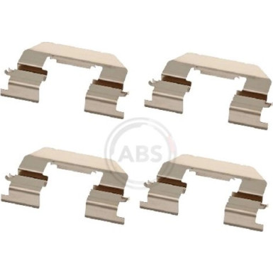 A.B.S. Zubehörsatz, Scheibenbremsbelag 2017Q