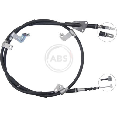 A.B.S. Handbremsseil Seilzug Festellbremse | K17516