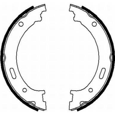 91073300 Bremsbackensatz, Feststellbremse 91073300 Bremsbackensatz, Feststellbremse