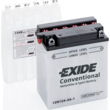 EXIDE Starterbatterie | 12N12A-4A-1