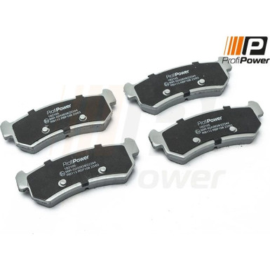PROFIPOWER Bremsbelagsatz, Scheibenbremse | 1B2105