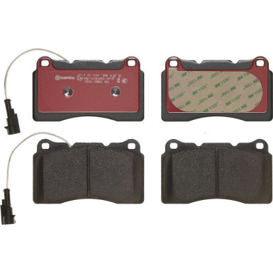 BREMBO Bremsklötze Xtra VA ALFA Giulietta 10 XTRA LINE P 23 154X