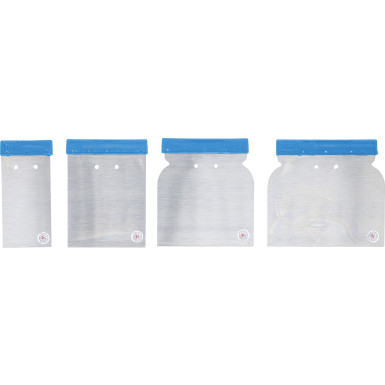 BGS Japan-Spachtel-Satz Federbandstahl 50 / 80 / 100 / 120 mm 4-tlg BGS Do it yourself 1636