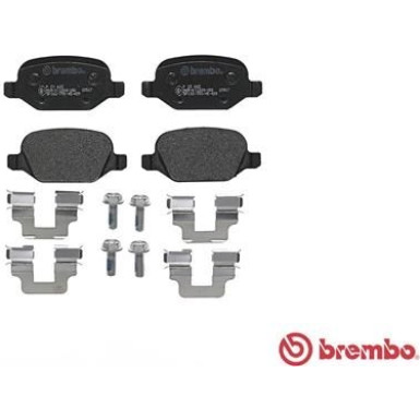 BREMBO Bremsklötze HA | ALFA 147, 156 FIAT IDEA 00 | P 23 065