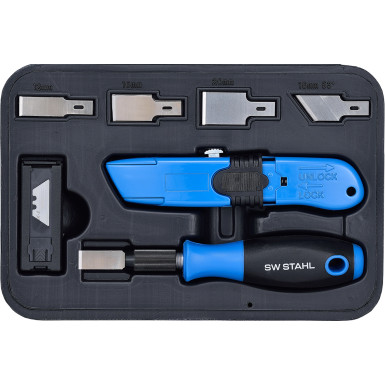 94860L SW-Stahl Polyurethan-Schaber-Set 27 tlg.