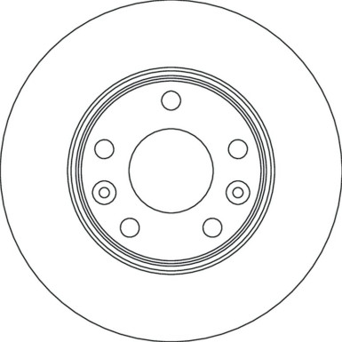 TRW Bremsscheibe | DF4637