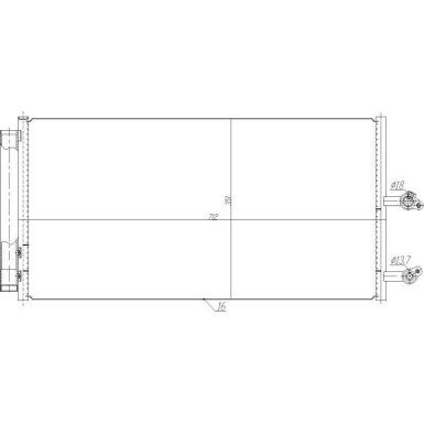 Kondensator, Klimaanlage EASY FIT 350470
