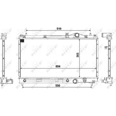 NRF Motorkühler NRF Motorkühler
