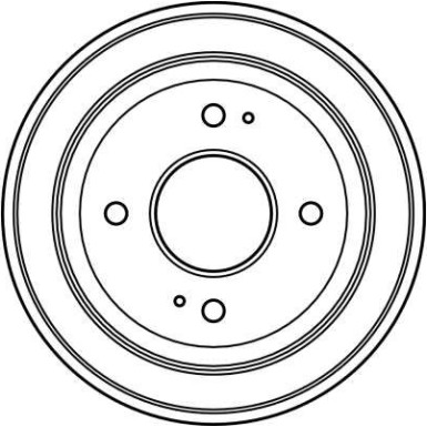 Bremstrommel. Honda T. Civic/Crx 1,2-1,5 83-95 | DB4109 Bremstrommel. Honda T. Civic/Crx 1,2-1,5 83-95 | DB4109