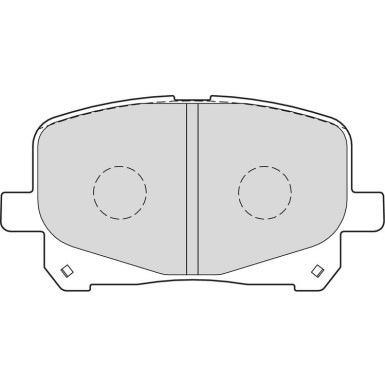 VALEO Bremsbeläge 301025 VALEO Bremsbeläge 301025