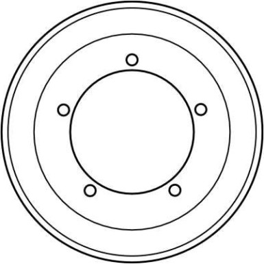 TRW Bremstrommel DB4166
