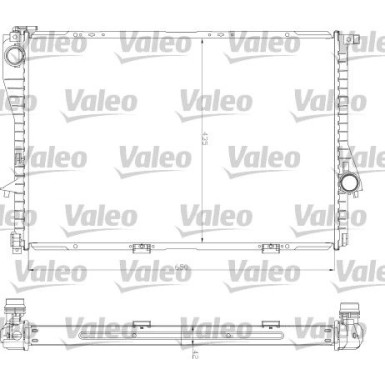 VALEO Motorkühler | 734277