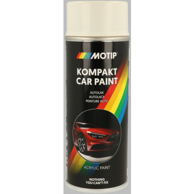 MoTip Autolack Acryl Kompakt weiß-grau 400ml | 45660