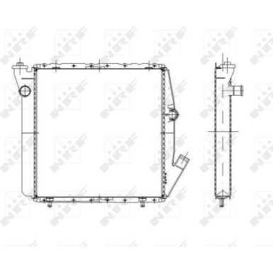 NRF Motorkühler 52026