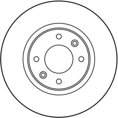 Bremsscheibe Peugeot S. 406 2.0-3.0 95-04 | DF2796