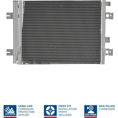 Kondensator PKW DACIA Duster/Logan 1.5 dCi 04 FIRST FIT 940262