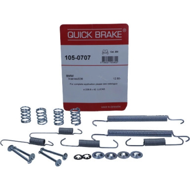 391-0707 Montagesatz f.Bremsbacken | BMW E36 90 | 105-0707