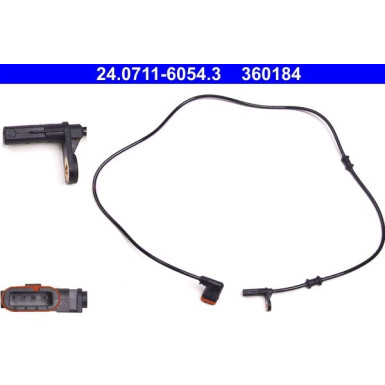 ATE ABS Sensor | 24.0711-6054.3