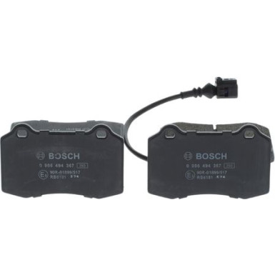 Bremsklötze | SEAT,VOLVO,JAGUAR | 0 986 494 367 Bremsklötze | SEAT,VOLVO,JAGUAR | 0 986 494 367