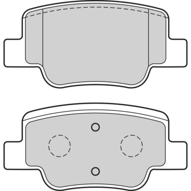 VALEO Bremsbeläge 302598