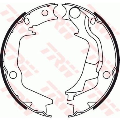 80 461 015 Bremsbacken | HYUNDAI Getz 02 | GS8782