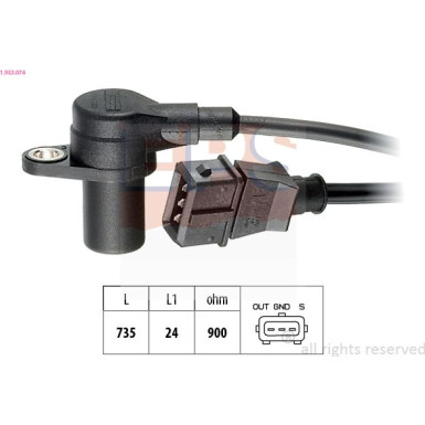 EPS Impulssensor 1.953.074 Made in Italy - OE Equivalent EPS Impulssensor 1.953.074 Made in Italy - OE Equivalent