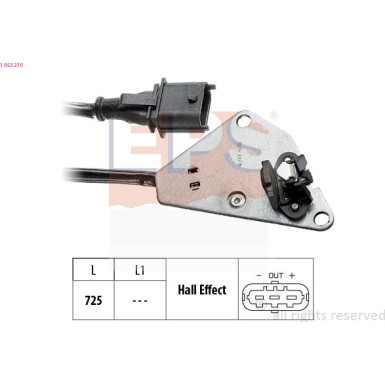 1.953.210 Sensor, Nockenwellenposition Made in Italy - OE Equivalent