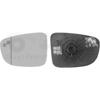 Aussenspiegelglas li. bhz Mazda 6 (GJ) asph.+RVM (-Side Assist) OE GHR5-69-1G7 HAGUS