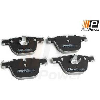 PROFIPOWER Bremsbelagsatz, Scheibenbremse 1B2167