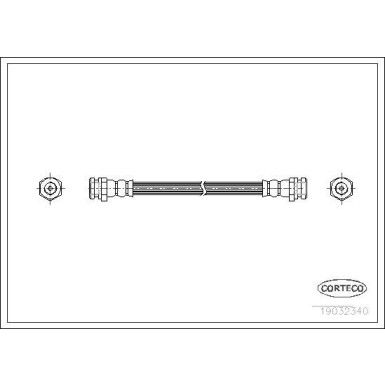 CORTECO Bremsschlauch