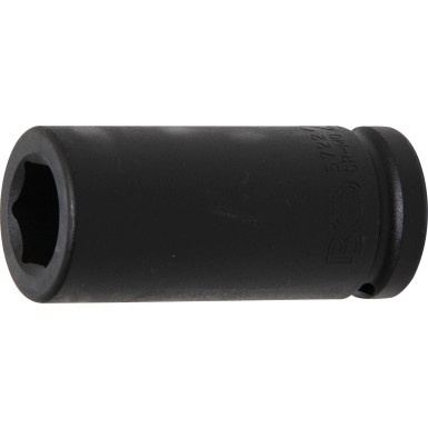 BGS Kraft-Steckschlüssel-Einsatz Sechskant, tief | Antrieb Innenvierkant 20 mm (3/4"""") | SW 22 mm | 5722