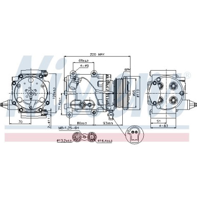 Kompressor PKW FORD MondeoIII 1.8,2.0i 11.00-08.07 FIRST FIT 89228