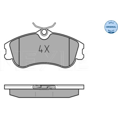 Bremsbelagsatz Citroen P. Berlingo/Partner 01-/Xsara Picasso | 252334619